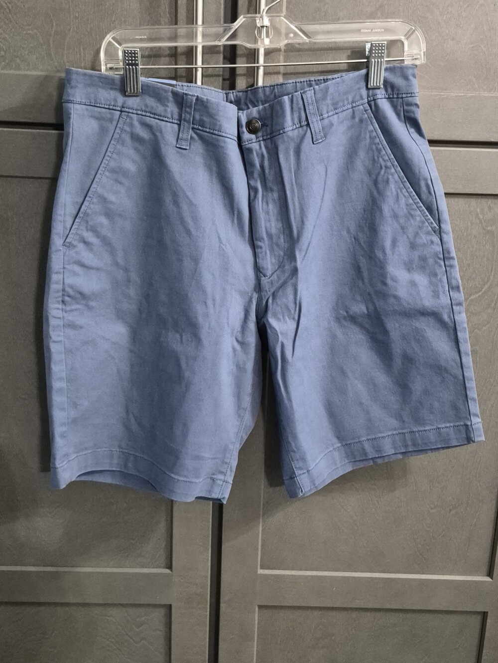 Casual Men's Blue Chino Shorts.  New